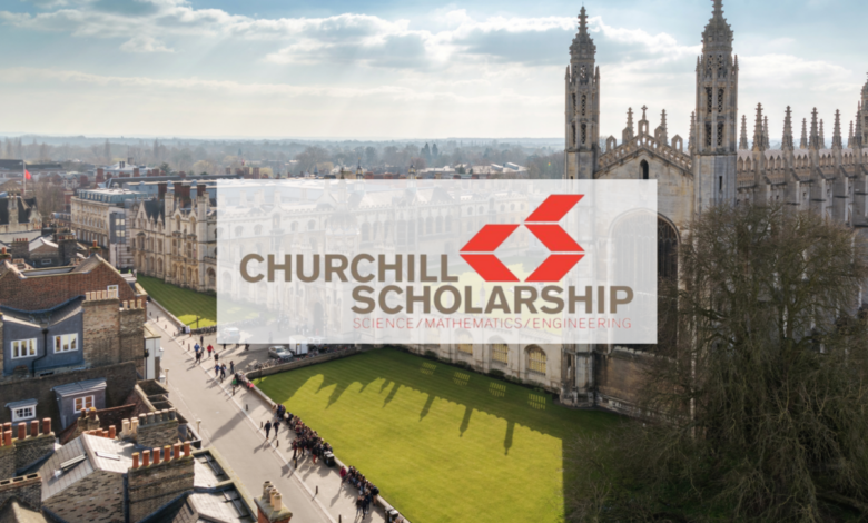 Churchill Scholarship