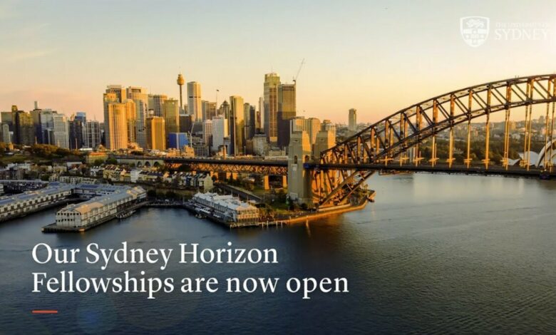 Sydney Horizon Fellowship | Salary AUD$160,000