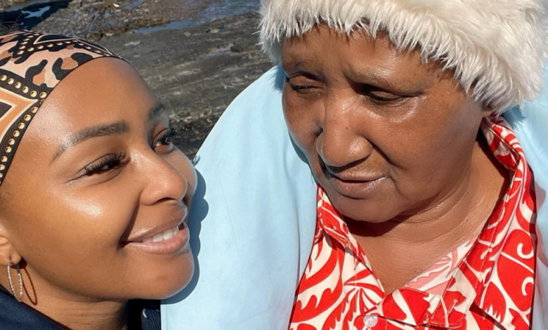 #RIP Gogo, Condolences pour into Boity over the passing of her beloved grandmother
